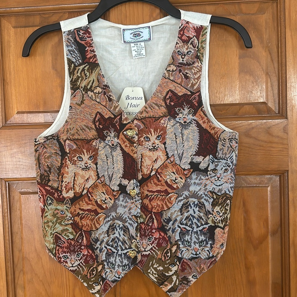 Girls Cat Vest